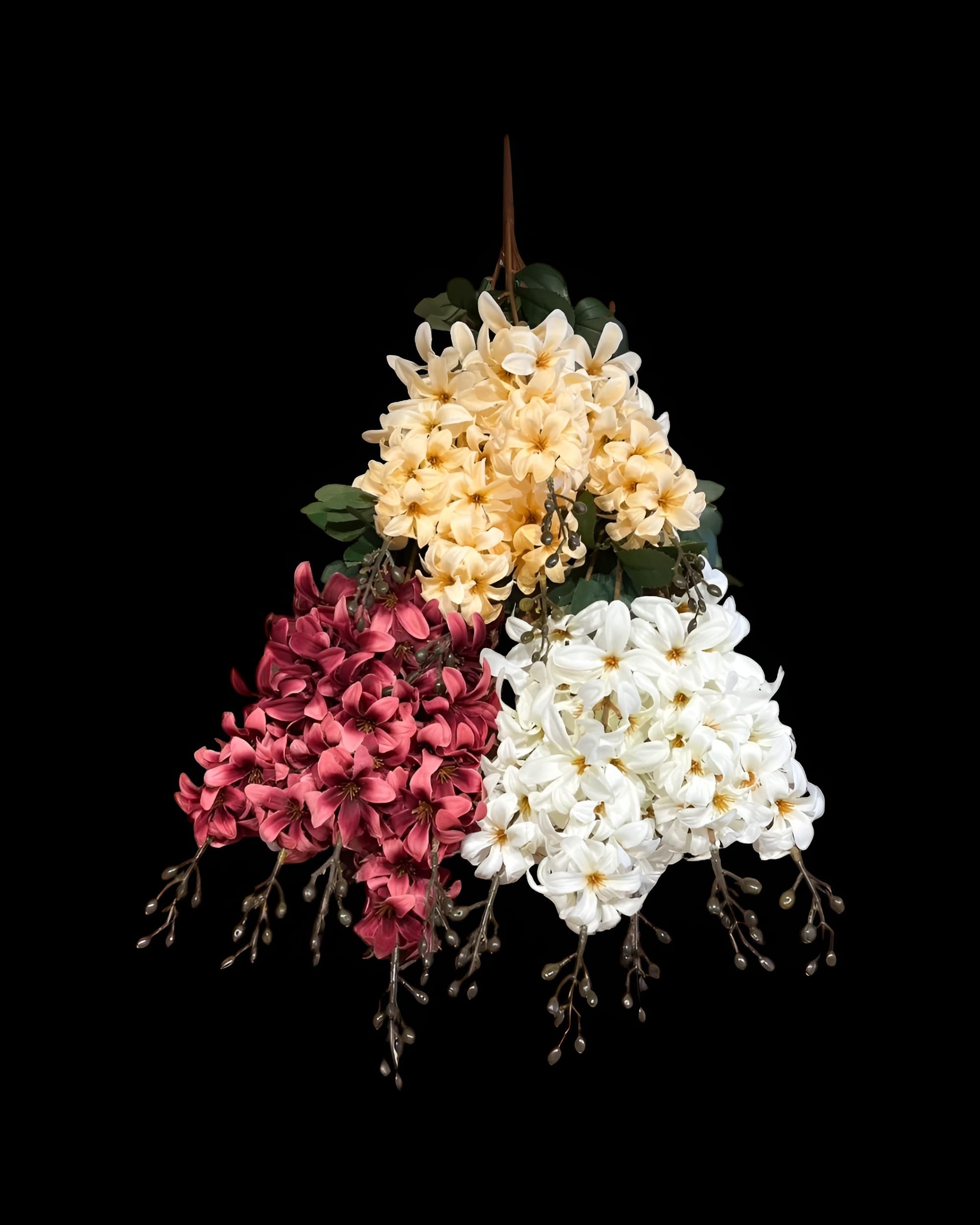 5 DALLI UZUN YAPAY SÜMBÜL DEMETİ 60 CM 4