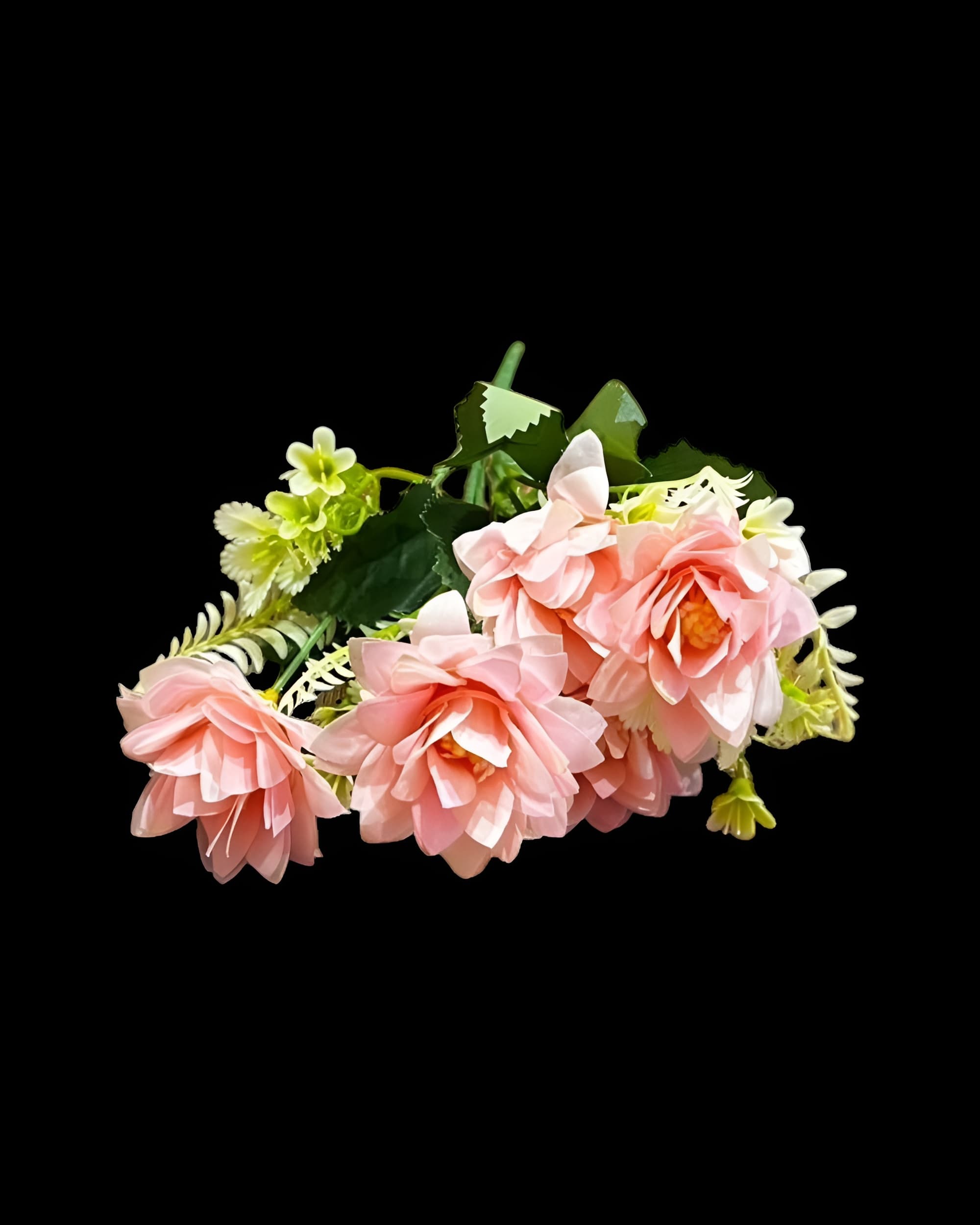 6 BAŞLI SÜMBÜL DETAYLI YILDIZ ÇİÇEĞİ 30 CM 4