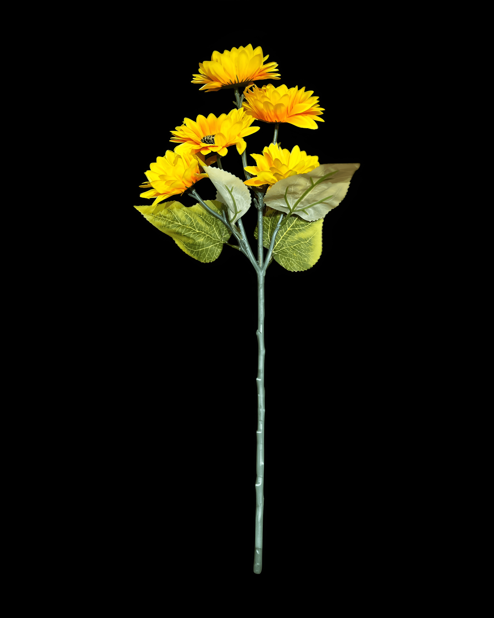 5 BAŞLI AY ÇİÇEĞİ 55 CM 2