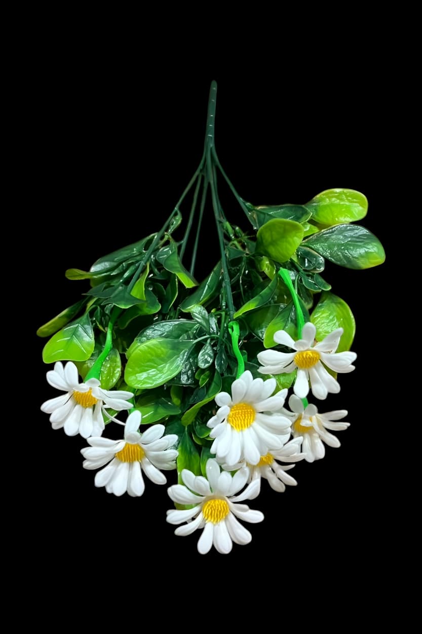 PLASTİK PAPATYA 7 DAL - 3