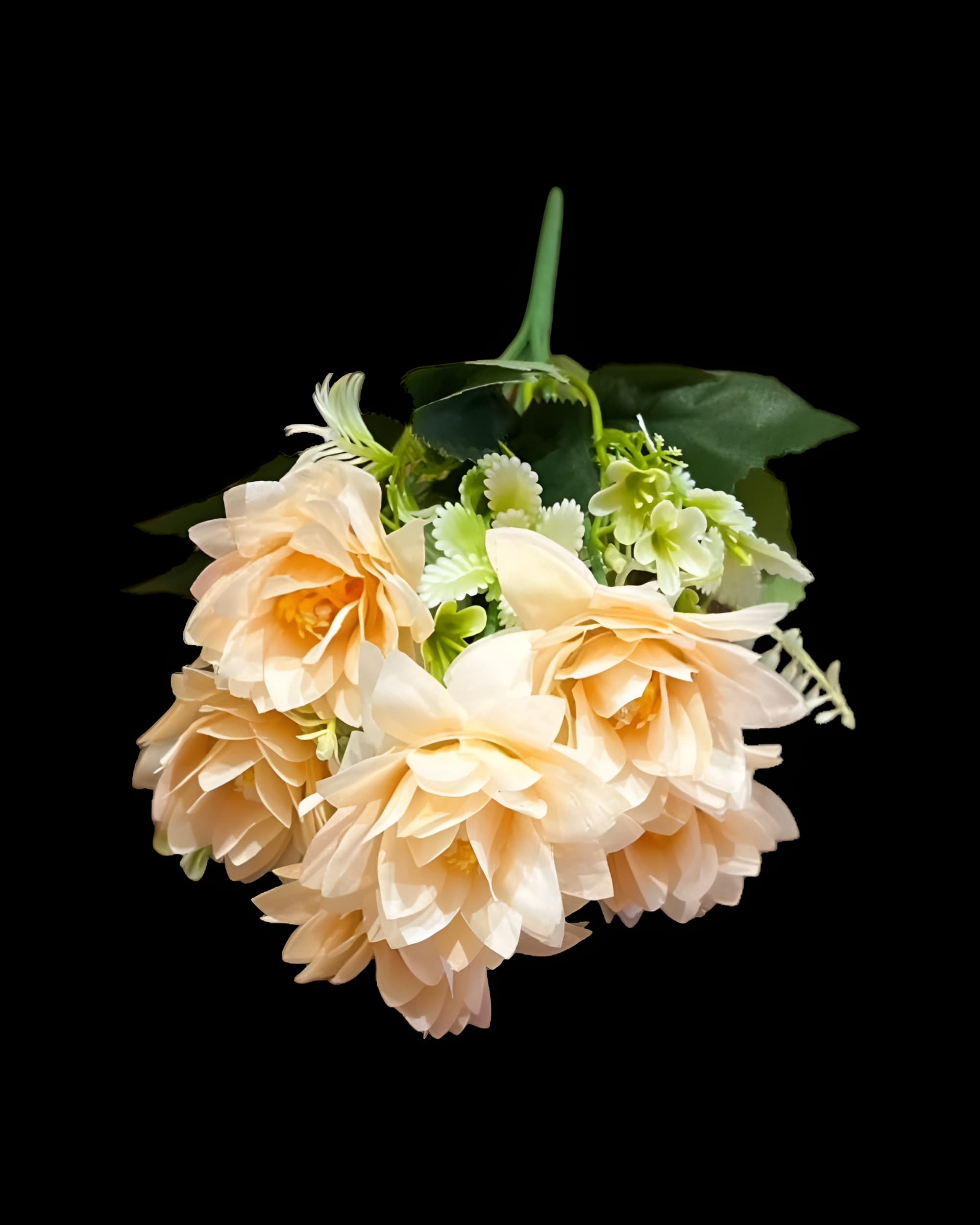 6 BAŞLI SÜMBÜL DETAYLI YILDIZ ÇİÇEĞİ 30 CM 6