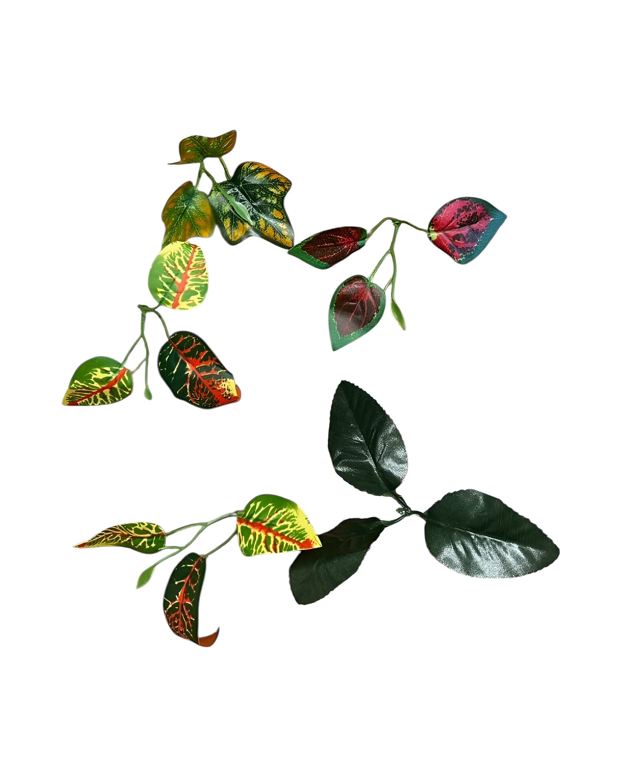 YAPAY GÜL YAPRAĞI 3'LÜ 2