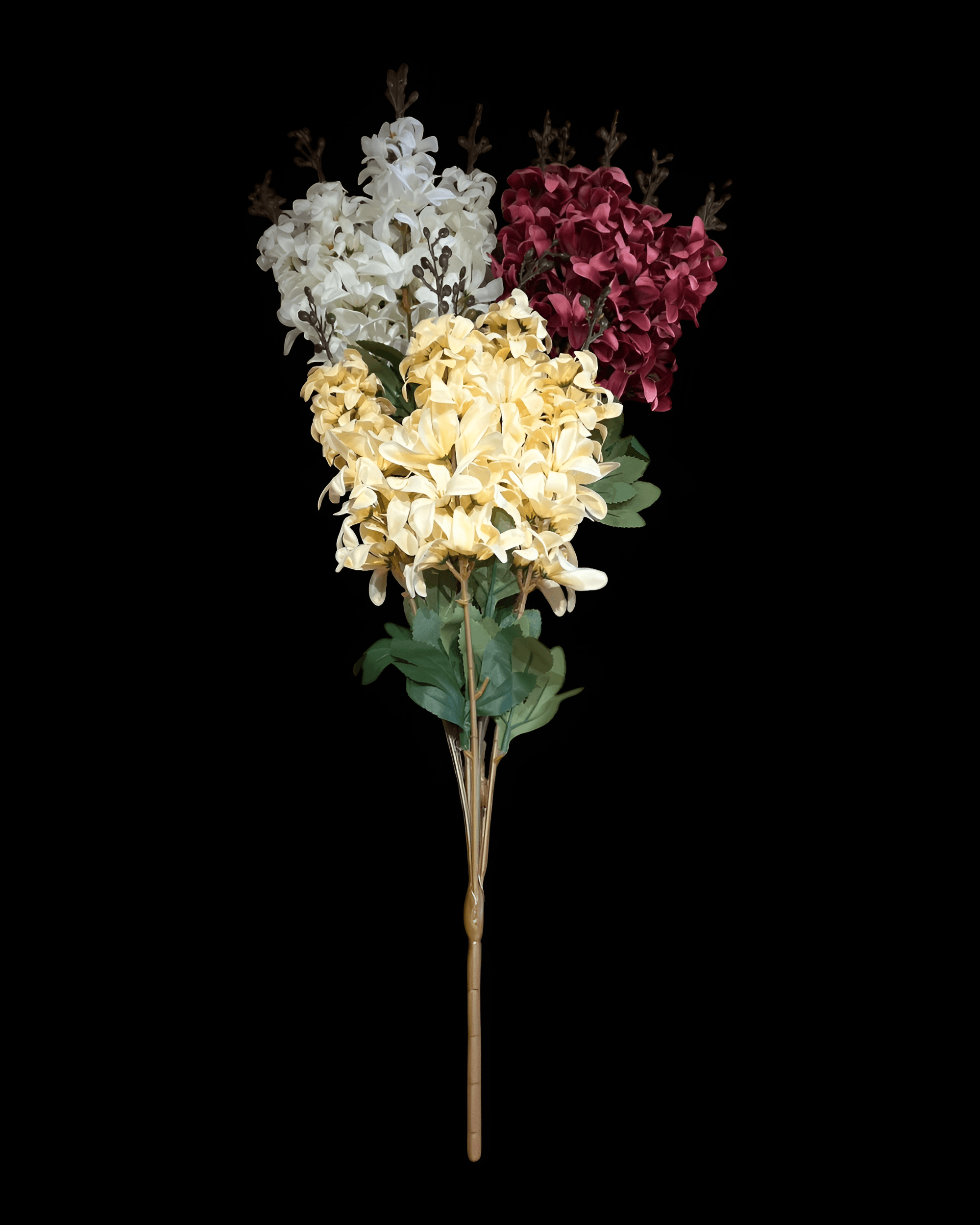 5 DALLI UZUN YAPAY SÜMBÜL DEMETİ 60 CM 0