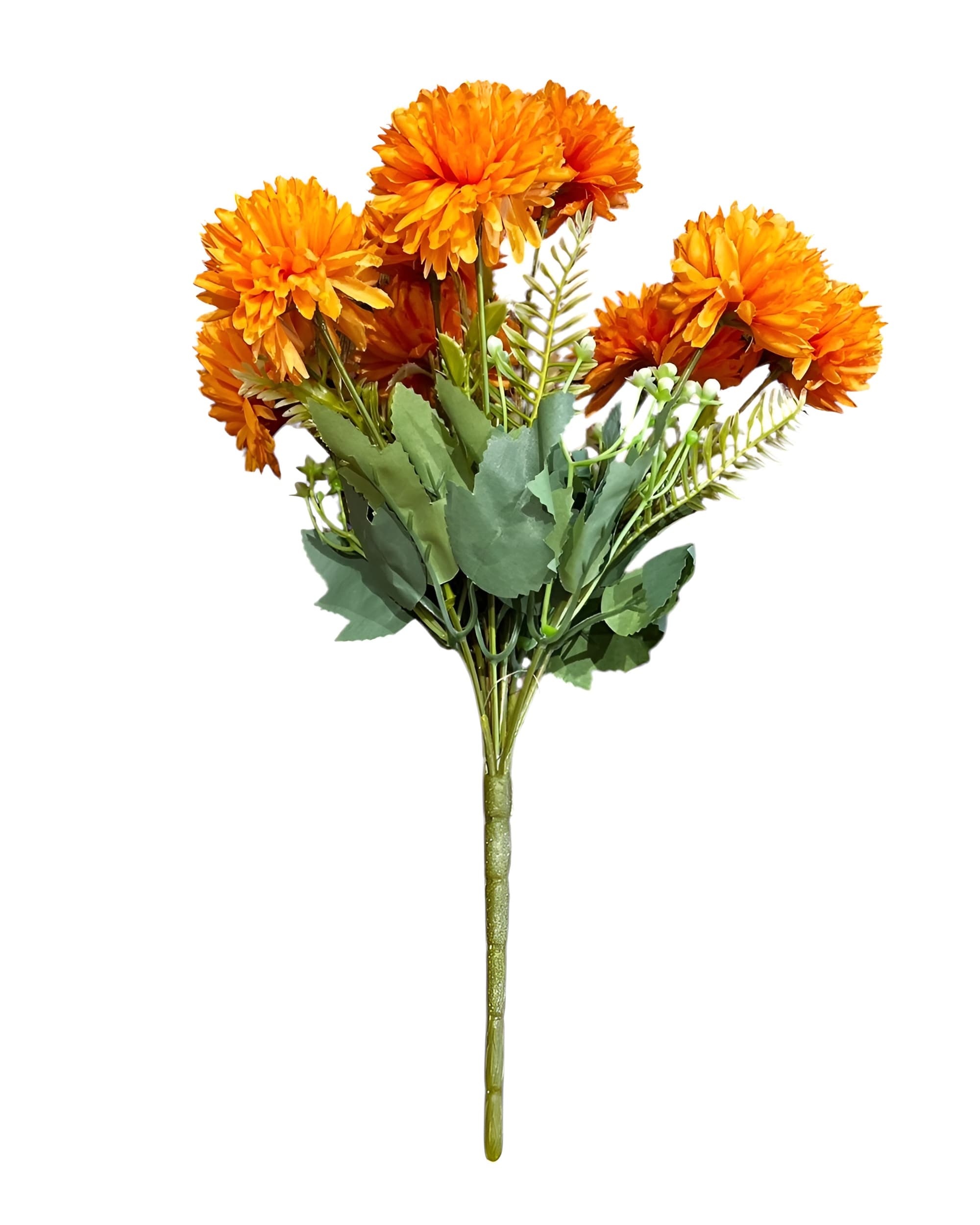 MİNİ BAŞLI 9'LU YAPAY KRİZANTEM DEMETİ 35 CM 2