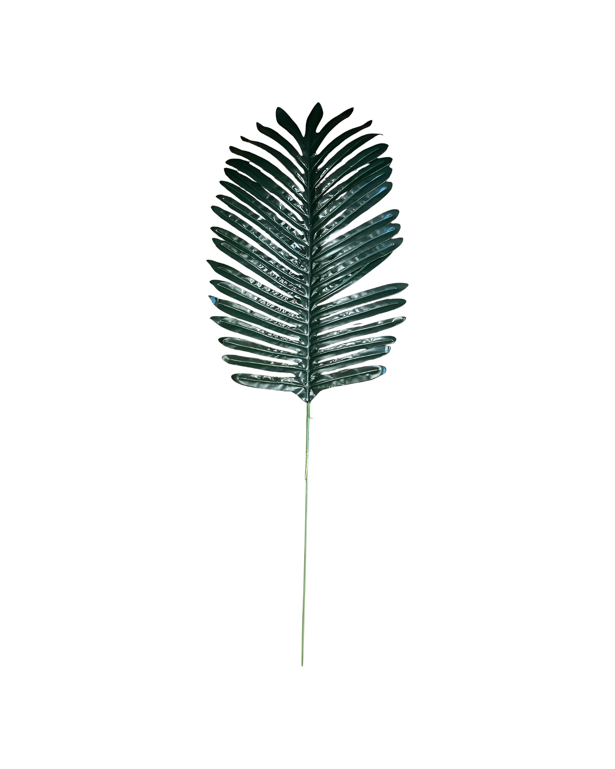 TEK DAL KÜÇÜK YAPAY AREKA YAPRAĞI 55*18 CM - 1