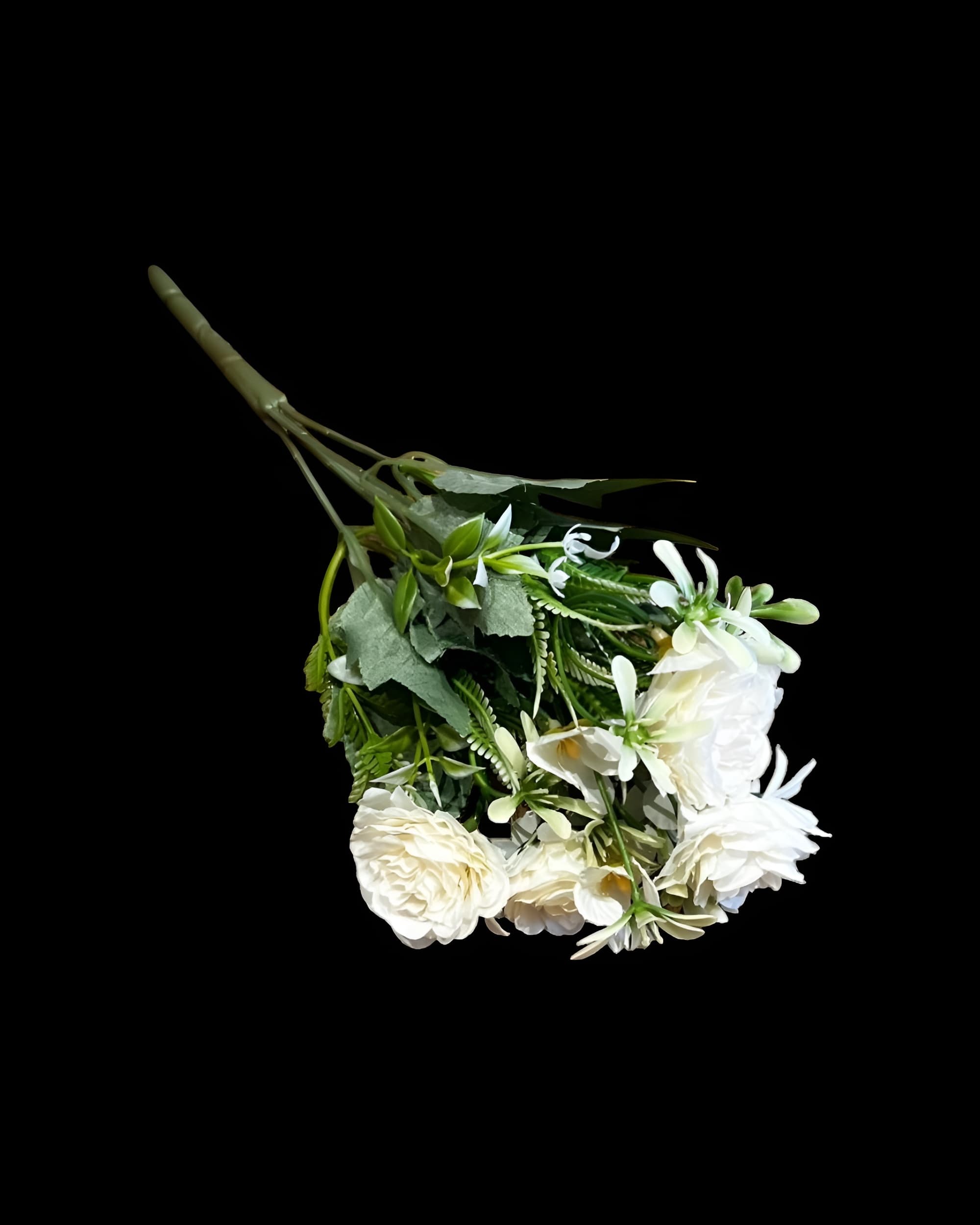 5 DALLI YAPAY BAHAR GÜLÜ 30 CM 1