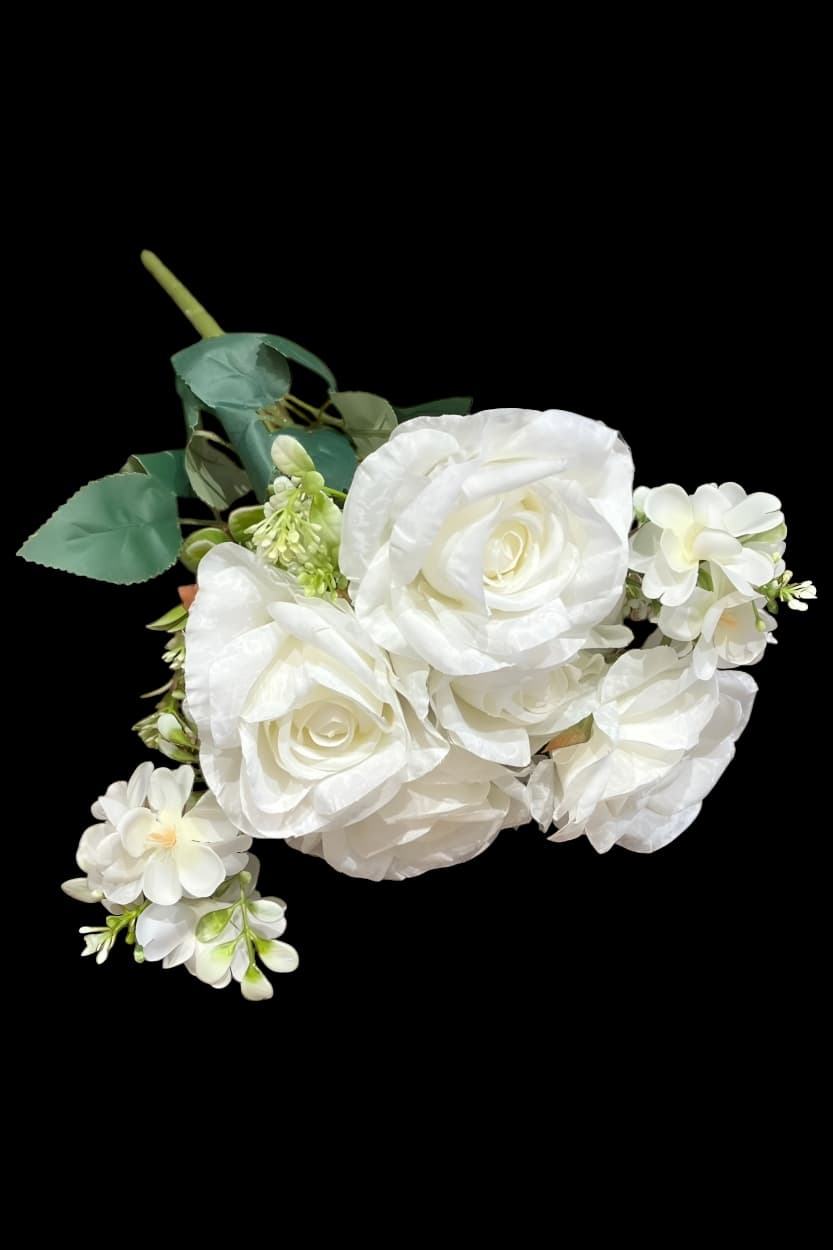 5'Lİ BEYAZ GÜL DEMETİ - 1