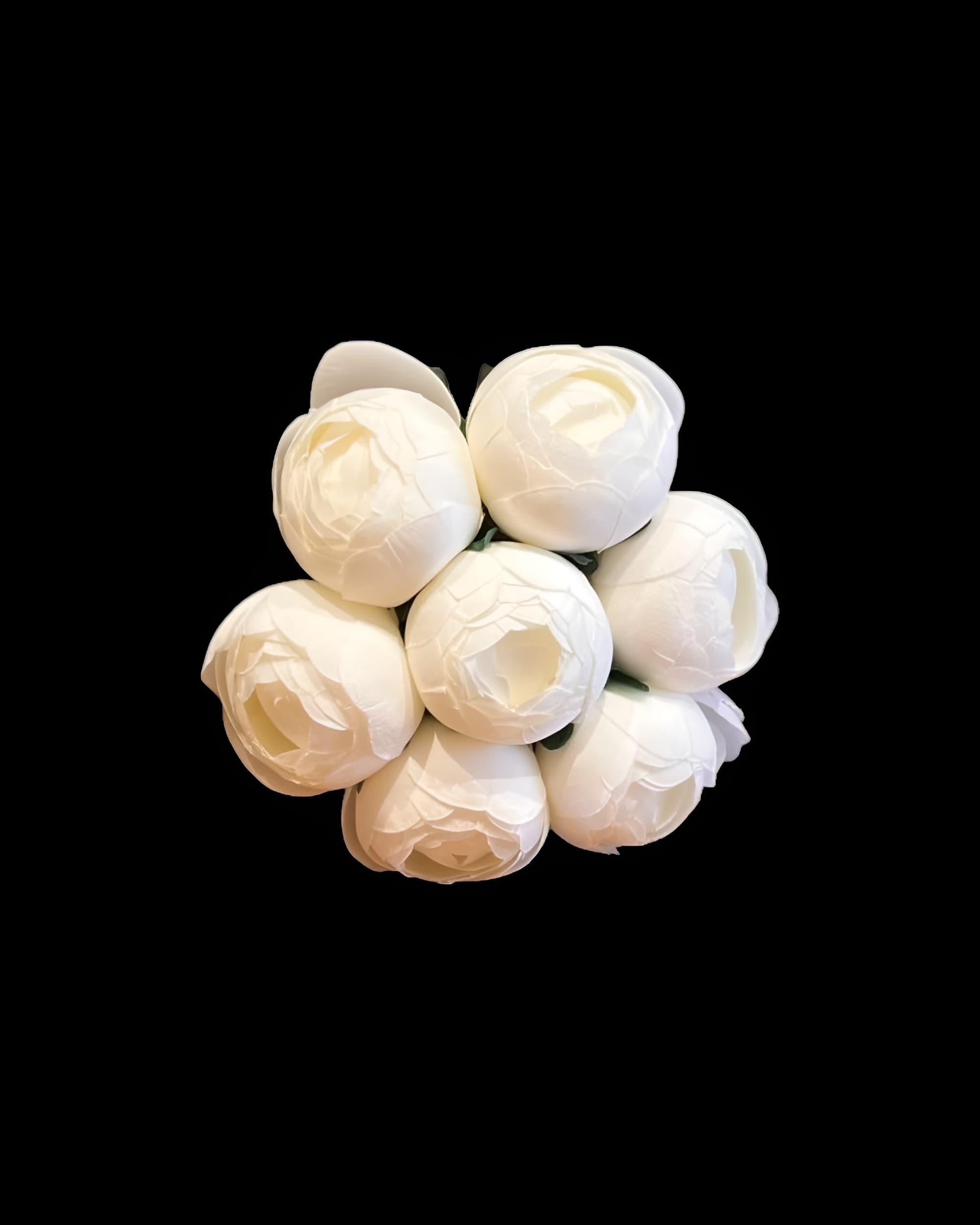 7 BAŞLI ŞAKAYIK 25 CM BEYAZ-KREM 2