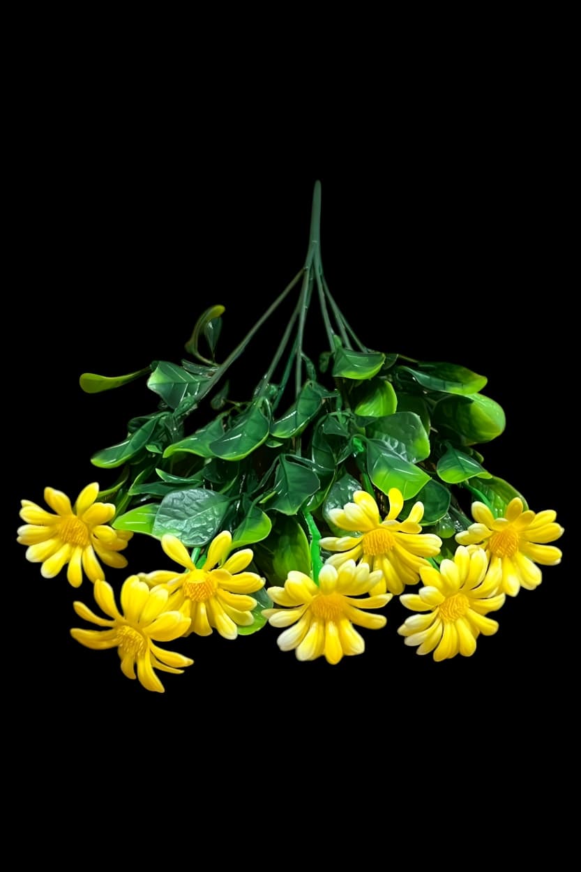 PLASTİK PAPATYA 7 DAL 4