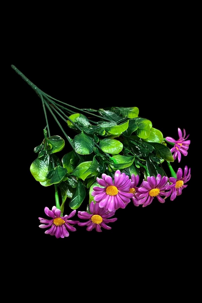 PLASTİK PAPATYA 7 DAL 1