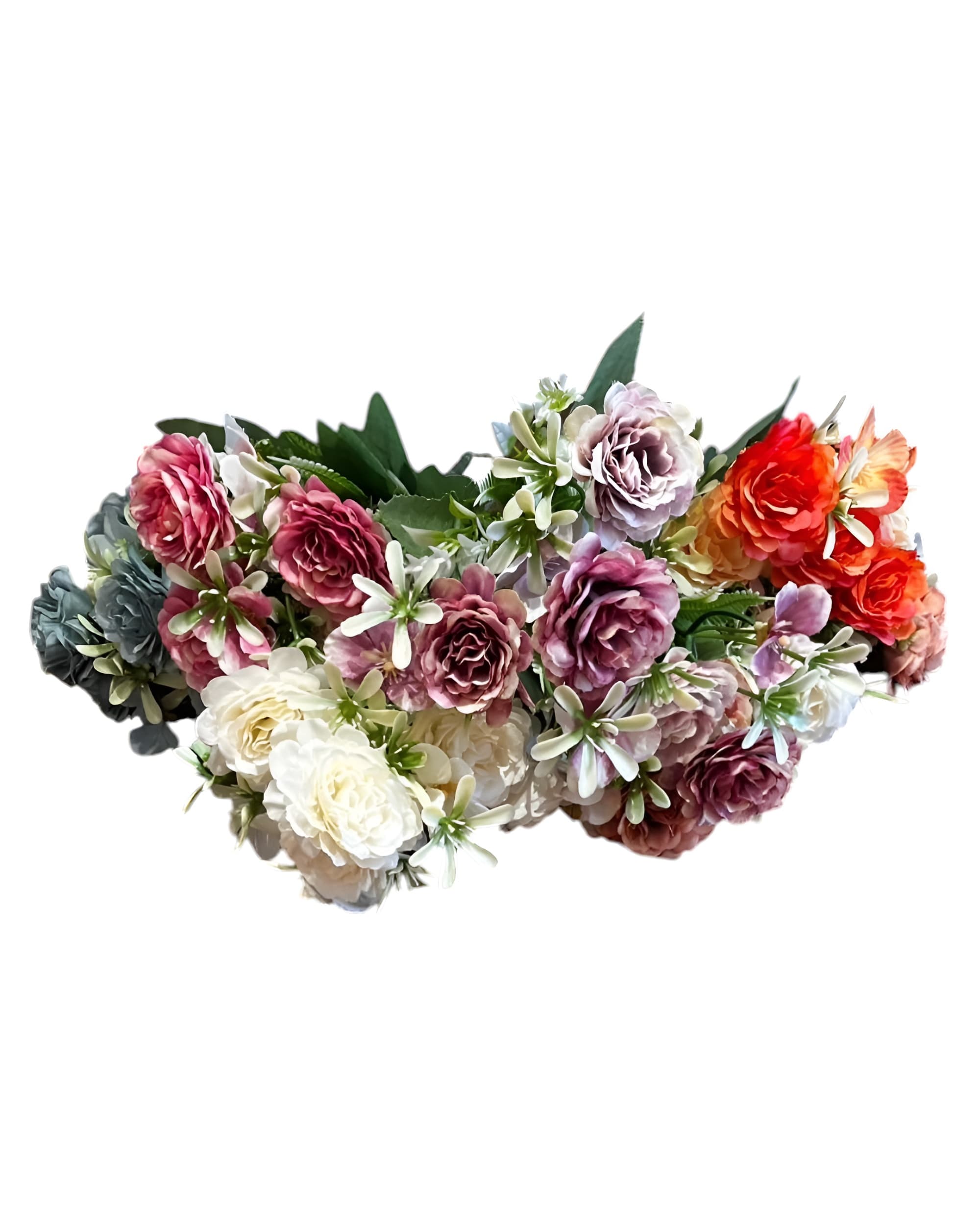 5 DALLI YAPAY BAHAR GÜLÜ 30 CM 0