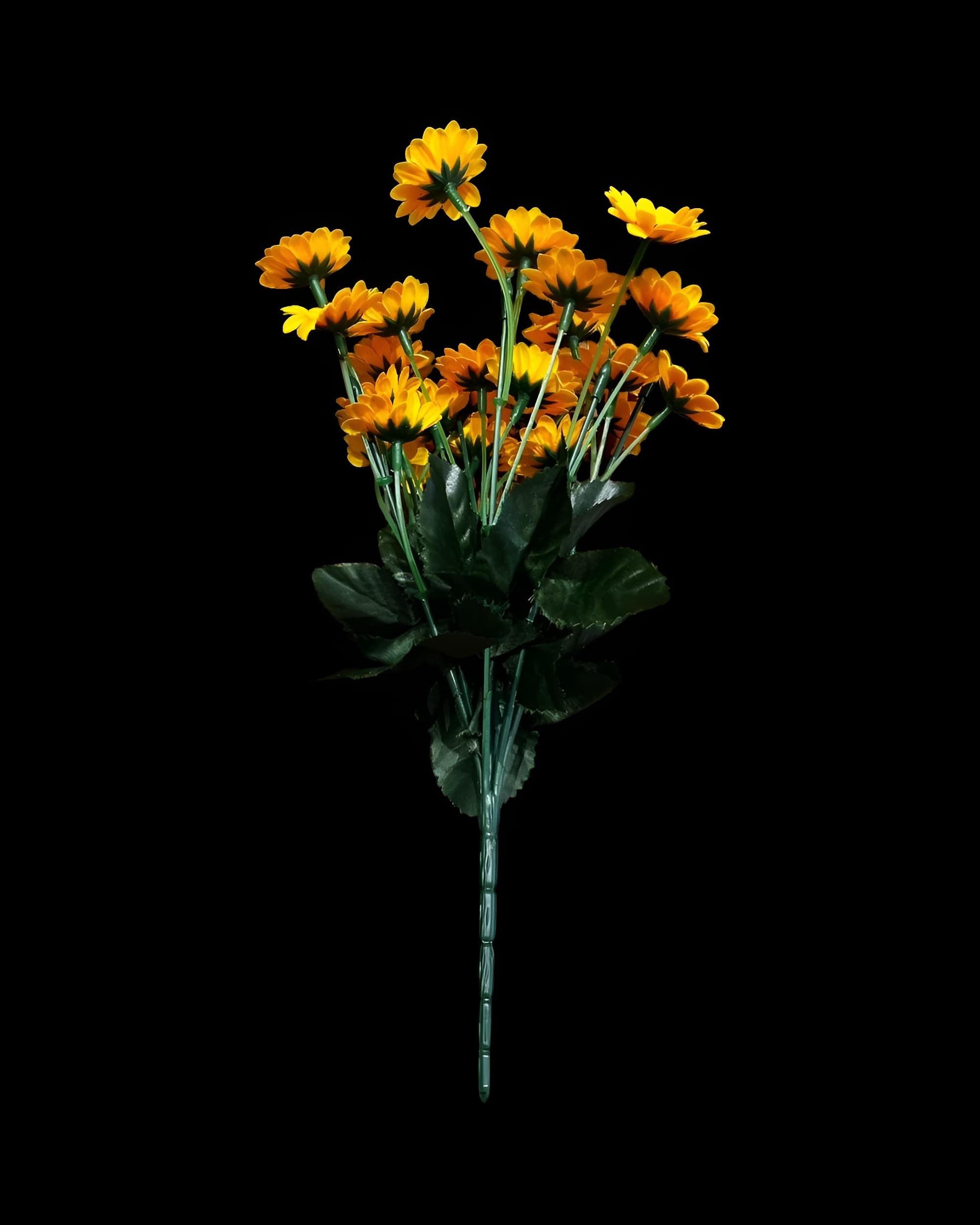 24 BAŞLI 7 DALLI YAPAY PAPATYA 35 CM - 2